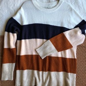Ava & viv color block sweater